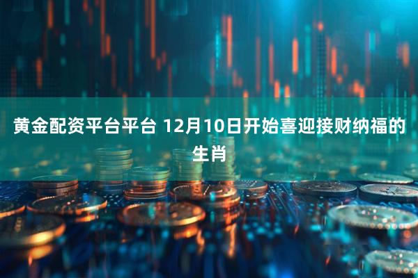 黄金配资平台平台 12月10日开始喜迎接财纳福的生肖